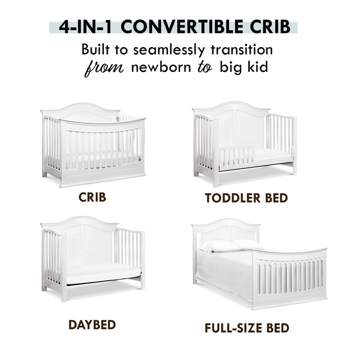 DaVinci Meadow 4in1 Convertible Crib & Reviews Wayfair